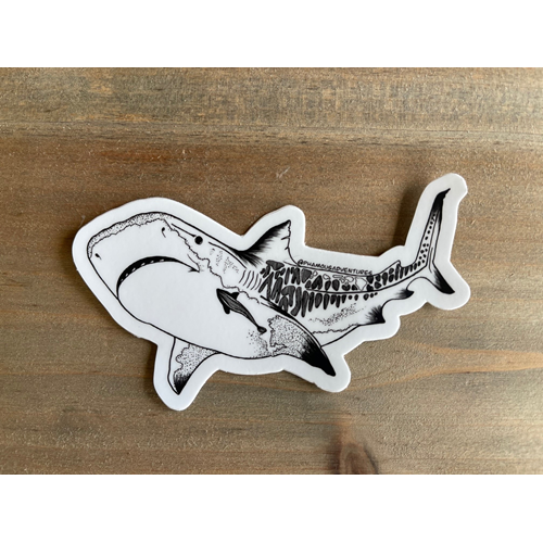 Tiger Shark sticker